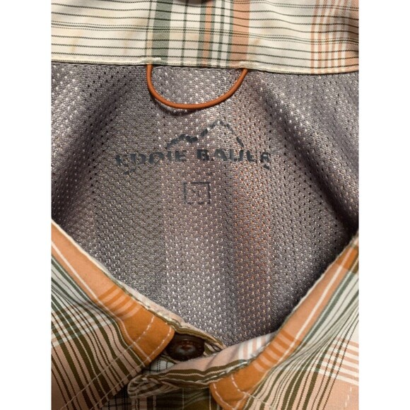 Eddie Bauer 2XL XXL Classic Fit Short Sleeve Vented Outdoor Shirt Fishing - Picture 13 of 16